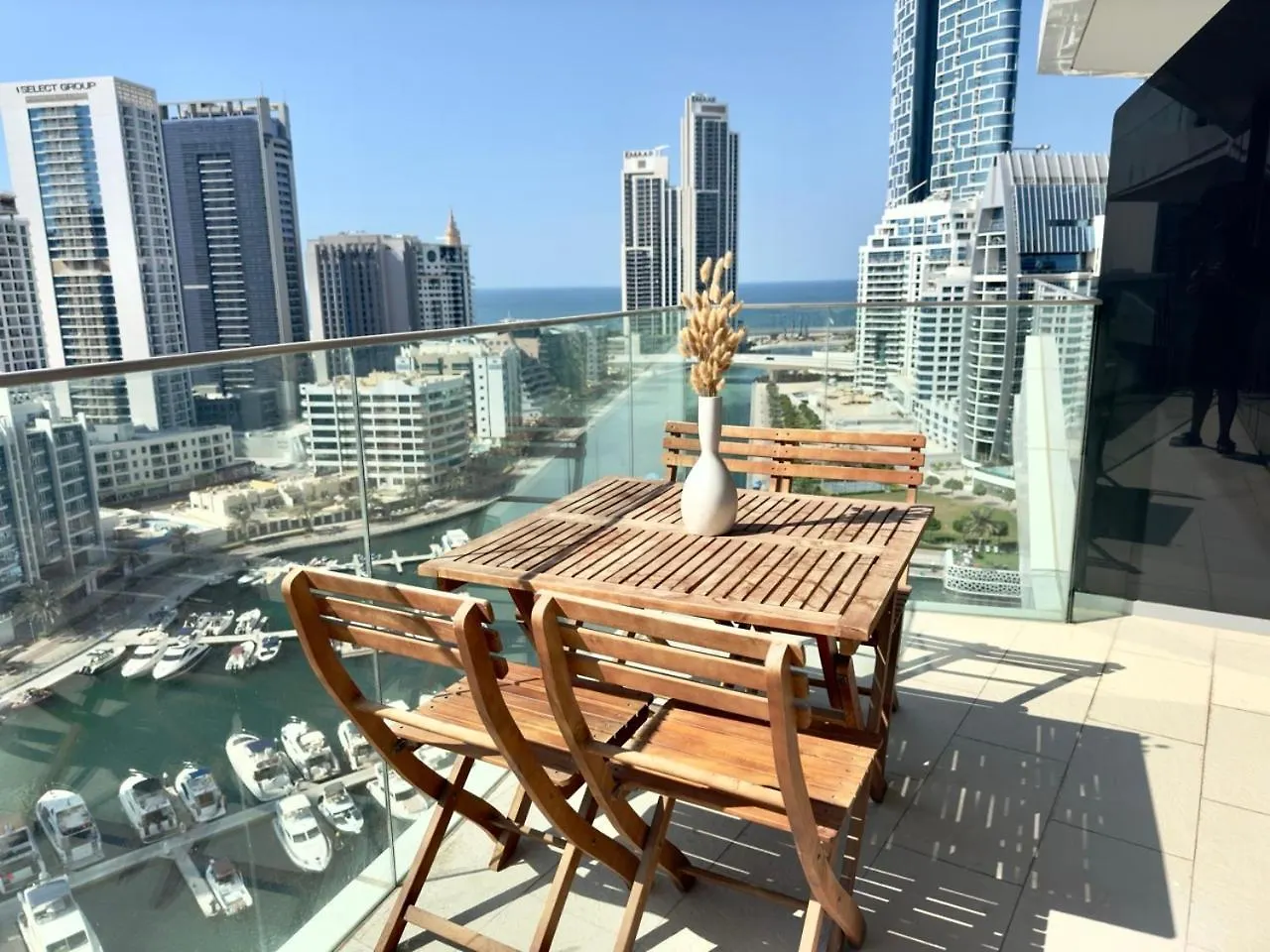 Dubai Marina - Spacious 1Br With Stunning Sea View By Stella Maris 0*,
