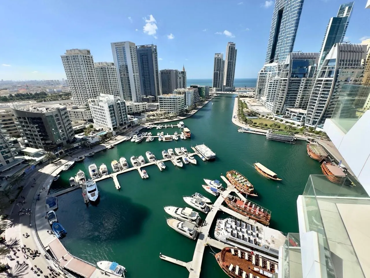 Apartment Dubai Marina - Spacious 1Br With Stunning Sea View By Stella Maris